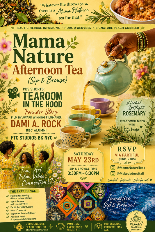 The Tea room experience A Mama Nature Tea Party Series  at Sat, May 23, 2026 03:30 PM EDT