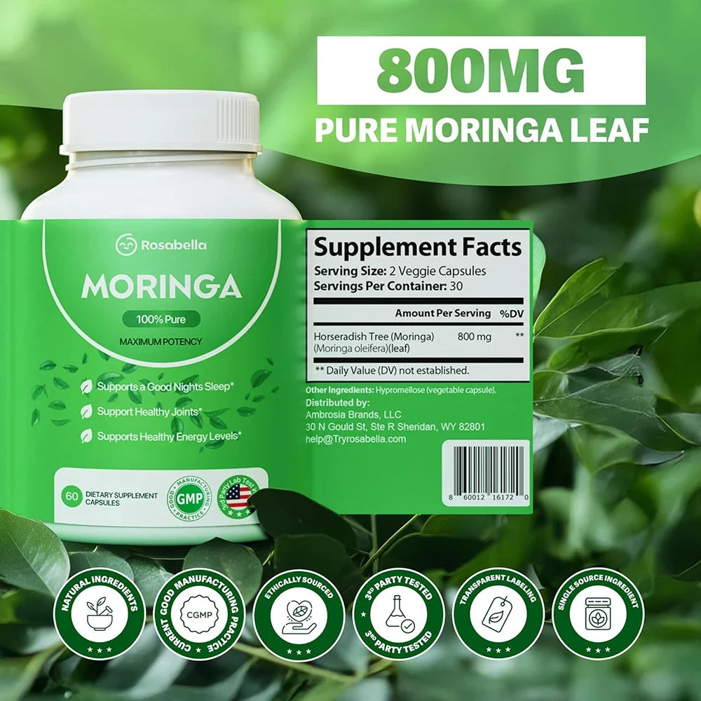 Moringa Wellness Boost Capsules